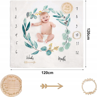BABY MEILENSTEIN detská fotopodložka