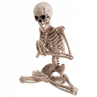 Kostra dekorácie Kostra kostra jogíni Helloween
