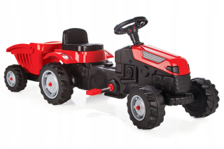 Detský traktor Pilsan Black, Red