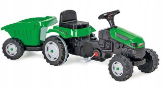 Detský traktor Pilsan Black, Green