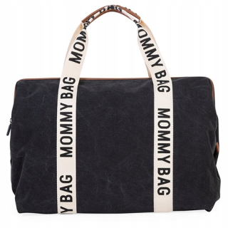 Childhome Mommy Bag Signature Black