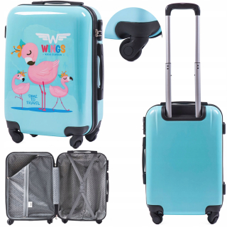 Tvrdý kabínový kufor Valise, polykarbonát (polykarbonát), FLAMING, 38 l