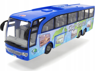 Detský autobus, trolejbus - Dickie turistický autobus Beach Bus blue