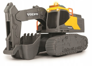 Detský báger - Dickie Pásové rýpadlo Light Sound Volvo