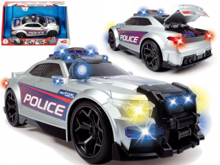 Polícajné autíčko - Dickie policajný Street Force Auto disk Light
