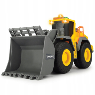 Detský báger - Dickie volvo buldozér pohybujúce svetelného zvukom 23 cm