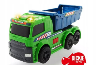 Auto na diaľkové ovládanie - DICKIE TOYS TRUCK SOUND LIGHT sklápač