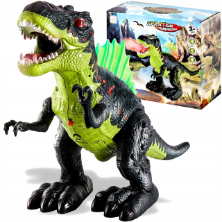 Figúrka Dinosaura Dexxer so svietiacim chrbtom, zelená