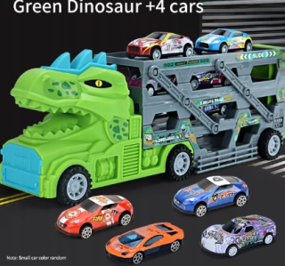 DINOSAURS ŤAHÁK + 4 malé autíčka