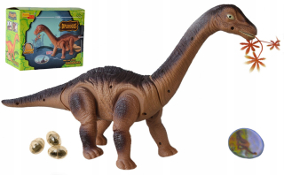 Dinosaurus Chôdza Suchý Shining Bols Vajcia diplodokom