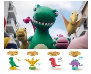 Dinosaurov z Lidl 10 figúrky Lidlosaurs + 3Gratisa!