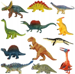 Dinosaury sada 12 kusov figúrky zvierat