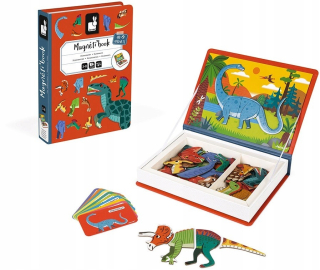 Magnetic Dinosaurs Jewl Magnetibook Janod
