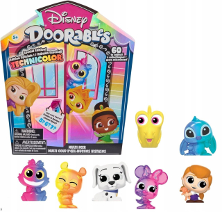 DISNEY DOORABLES SÚPRAVA TECHNICOLOR OMBRE figúriek STICH PRINCEZNÉ FÓRKY