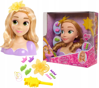 Disney Rapunzel Head Hair Styling