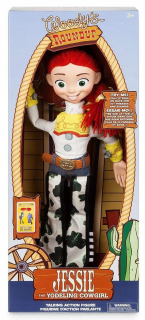 Rozprávková postavička - Disney Store Toy Story Jessie 38 cm Detektor !!!