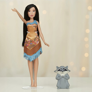 Bábika princezná - Disney princezná Pocahontas Doll zmení farbu