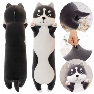 Kačica husa maskot vankúš plyšový 70 cm veľký farebný