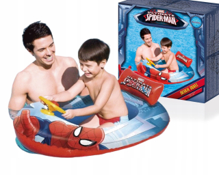Nafukovacie pontónové koleso pre detský spiderman