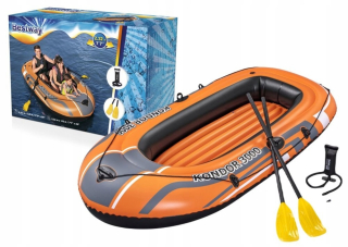 Pontón 3-person Pontoon 242x141cm + pádlo čerpadlo