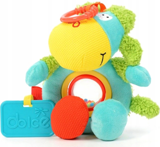 Zvukova hračka - Dolce - Sensory Hračka Cuddly Maskot