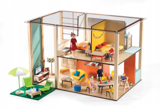 Domček pre bábiky -
Chata pre bábiky Cubic House 4+. Zábava pre deti