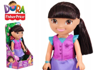 Bábika - Dora česacia bábika Fisher pony dobrodružstvo