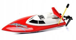Loď, čln na diaľkové ovládanie - PERFEKTNÝ DARČEK FT008 RED RACING BOAT
