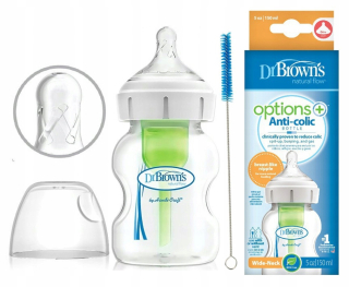 Fľaša proti kolike Dr Brown's Options+ 150 ml