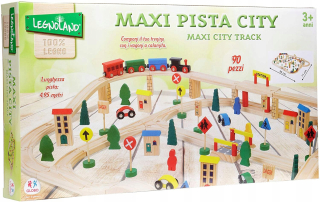 Drevená dráha pre deti - Drevená maxi front od Globo Legnooland