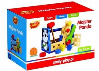 Náradie pre deti - Drevené nástroje pre Majster Panda 6618 Smile Play