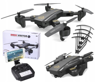 RC Lietadlo, vrtulník, dron - DRON DM95 WiFi Fotoaparát 2 Mpx Náhľad Jaw Function