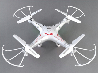 Hračka na diaľkové ovládanie - Syma X5C LED pilot dron s HD fotoaparátom