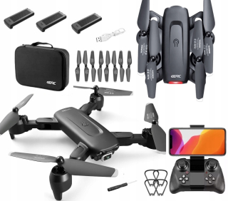 Lietajúci RC model - DRON Z 4K WIFI HD PRO DRON COMBO FPV