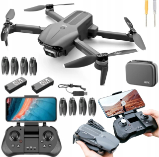 Lietajúci RC model - DRONY S KAMERY 6K HD WIFI GPS HOVER DRONE COMBO FPV
