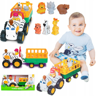 Dumel Discovery Traktor Safari so zvieratami