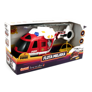 Helikoptéra - Dumel Mestská Fleet. Oheň vrtuľník