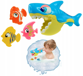 Hračka do vody - Dumel lovec žralokov Bath toy Žralok Fish