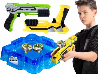 Pištoľ pre deti - Dumel Silverlit Deluxe Bitka balíček Spinner Set