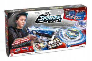 Pištoľ pre deti - DUMEL SPINER SILVERLIT SPINNER DUAL SHOT BLASTER