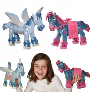 Dumel Veľké Penové bloky Unicorn Horses 6+