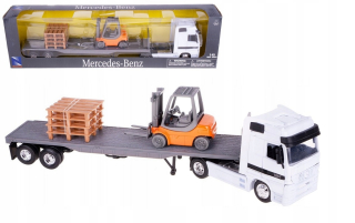 Veľký Mercedes Truck 1:43 Tir Trailer