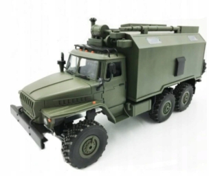 Veľký vojenský nákladný automobil RC na diaľku ovládaný urami
