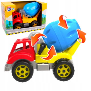 Domiešavač autíčko pre deti - Big Chamer Car Betónový mixér s bláznom hit