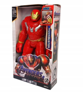Akčná figúrka, postavička - Veľký figúrka Hulk Buster Ironman 30 cm so zvukom