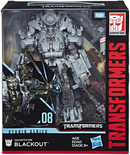 Akčná figúrka, postavička - Big Figúrka Transformers Blackout Vrtuľník 46