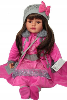 Bábika - Veľká bábika 60 cm, hovorí a spev, Bobas, Dolls 7a