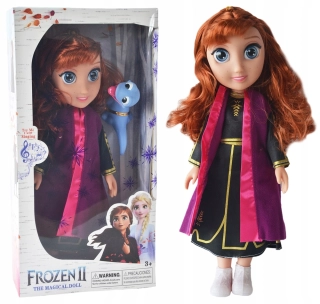 Bábika Frozen Elsa - VEĽKÁ PÁNSKA ANNA SPIEVAJÚCA ZAMRZNUTÁ ĽADOVÁ ZEM 2