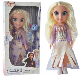 Bábika Frozen Elsa - VEĽKÁ BÁBIKA ELSA SPIEVAJÚCA POZEMOK Z MRAZENÉHO ĽADU 2