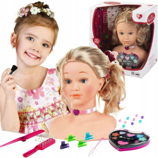 Veľký bábiku pre styling make-up česanie